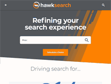 Tablet Screenshot of hawksearch.com